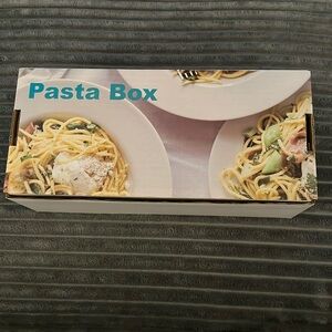 Pasta Box for Microwave Cooking